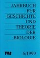 Cover_Gutmann_Jahrbuch für Geschichte und Theorie der Biologie 1999 Cover_Gutmann_Jahrbuch für Geschichte und Theorie der Biologie 1999