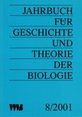 Cover_Gutmann_Jahrbuch für Geschichte und Theorie der Biologie 2001 Cover_Gutmann_Jahrbuch für Geschichte und Theorie der Biologie 2001