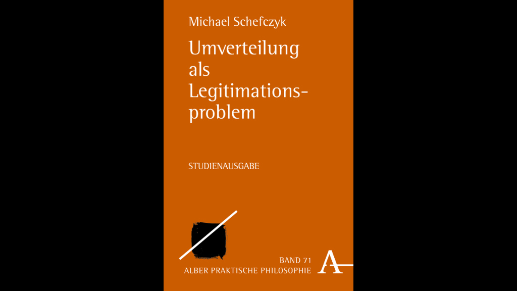 Cover_Schefczyk_Umverteilung als Legitimationsproblem